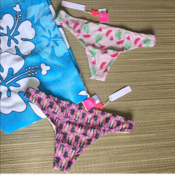 🍉🍍Lolli 🍍🍉NWT 🆕 Double Dip Bottoms - Picture 4 of 4